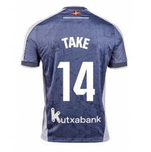 Real Sociedad Takefusa Kubo #14 Uit tenue 2025-26 Korte Mouwen