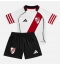 River Plate Thuis tenue Kids 2025-26 Korte Mouwen (+ broek)