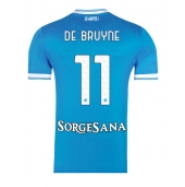 SSC Napoli Kevin De Bruyne #11 Thuis tenue 2025-26 Korte Mouwen