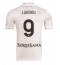 SSC Napoli Romelu Lukaku #9 Uit tenue 2025-26 Korte Mouwen