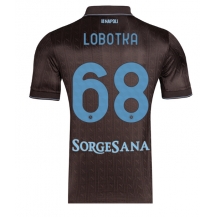 SSC Napoli Stanislav Lobotka #68 Derde tenue 2025-26 Korte Mouwen