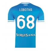 SSC Napoli Stanislav Lobotka #68 Thuis tenue 2025-26 Korte Mouwen