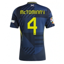 Schotland Scott McTominay #4 Thuis tenue EK 2024 Korte Mouwen