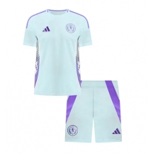 Schotland Uit tenue Kids EK 2024 Korte Mouwen (+ broek)