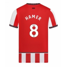 Sheffield United Gustavo Hamer #8 Thuis tenue 2025-26 Korte Mouwen
