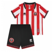 Sheffield United Thuis tenue Kids 2025-26 Korte Mouwen (+ broek)