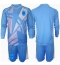 Spanje Keeper Thuis tenue Kids EK 2024 Lange Mouwen (+ broek)