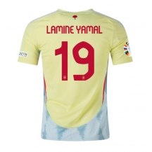 Spanje Lamine Yamal #19 Uit tenue EK 2024 Korte Mouwen