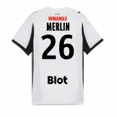 Stade Rennais Quentin Merlin #26 Uit tenue 2025-26 Korte Mouwen