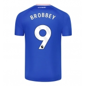 Sunderland Brian Brobbey #9 Uit tenue 2025-26 Korte Mouwen