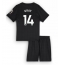 Tottenham Hotspur Archie Gray #14 Uit tenue Kids 2025-26 Korte Mouwen (+ broek)