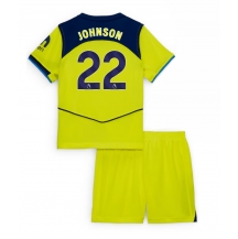 Tottenham Hotspur Brennan Johnson #22 Derde tenue Kids 2025-26 Korte Mouwen (+ broek)