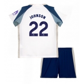 Tottenham Hotspur Brennan Johnson #22 Thuis tenue Kids 2025-26 Korte Mouwen (+ broek)