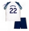 Tottenham Hotspur Brennan Johnson #22 Thuis tenue Kids 2025-26 Korte Mouwen (+ broek)