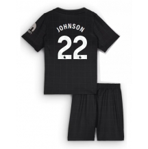 Tottenham Hotspur Brennan Johnson #22 Uit tenue Kids 2025-26 Korte Mouwen (+ broek)