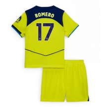 Tottenham Hotspur Cristian Romero #17 Derde tenue Kids 2025-26 Korte Mouwen (+ broek)