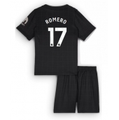 Tottenham Hotspur Cristian Romero #17 Uit tenue Kids 2025-26 Korte Mouwen (+ broek)