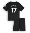 Tottenham Hotspur Cristian Romero #17 Uit tenue Kids 2025-26 Korte Mouwen (+ broek)