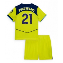 Tottenham Hotspur Dejan Kulusevski #21 Derde tenue Kids 2025-26 Korte Mouwen (+ broek)