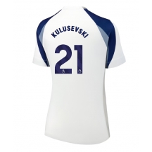 Tottenham Hotspur Dejan Kulusevski #21 Thuis tenue Dames 2025-26 Korte Mouwen