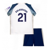 Tottenham Hotspur Dejan Kulusevski #21 Thuis tenue Kids 2025-26 Korte Mouwen (+ broek)