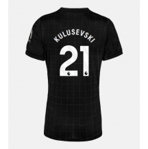 Tottenham Hotspur Dejan Kulusevski #21 Uit tenue Dames 2025-26 Korte Mouwen