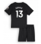 Tottenham Hotspur Destiny Udogie #13 Uit tenue Kids 2025-26 Korte Mouwen (+ broek)
