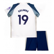 Tottenham Hotspur Dominic Solanke #19 Thuis tenue Kids 2025-26 Korte Mouwen (+ broek)