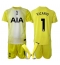 Tottenham Hotspur Guglielmo Vicario #1 Keeper Derde tenue Kids 2025-26 Korte Mouwen (+ broek)