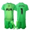 Tottenham Hotspur Guglielmo Vicario #1 Keeper Thuis tenue Kids 2025-26 Korte Mouwen (+ broek)