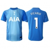 Tottenham Hotspur Guglielmo Vicario #1 Keeper Uit tenue 2025-26 Korte Mouwen