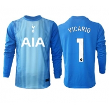 Tottenham Hotspur Guglielmo Vicario #1 Keeper Uit tenue 2025-26 Lange Mouwen