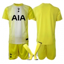 Tottenham Hotspur Keeper Derde tenue Kids 2025-26 Korte Mouwen (+ broek)