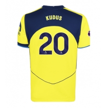 Tottenham Hotspur Mohammed Kudus #20 Derde tenue 2025-26 Korte Mouwen