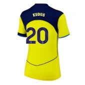 Tottenham Hotspur Mohammed Kudus #20 Derde tenue Dames 2025-26 Korte Mouwen