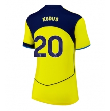 Tottenham Hotspur Mohammed Kudus #20 Derde tenue Dames 2025-26 Korte Mouwen