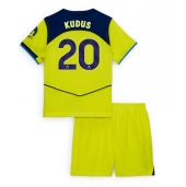 Tottenham Hotspur Mohammed Kudus #20 Derde tenue Kids 2025-26 Korte Mouwen (+ broek)