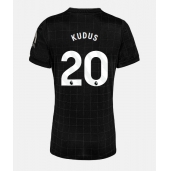 Tottenham Hotspur Mohammed Kudus #20 Uit tenue Dames 2025-26 Korte Mouwen