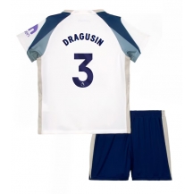 Tottenham Hotspur Radu Dragusin #3 Thuis tenue Kids 2025-26 Korte Mouwen (+ broek)