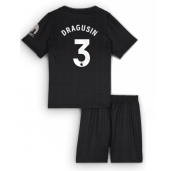 Tottenham Hotspur Radu Dragusin #3 Uit tenue Kids 2025-26 Korte Mouwen (+ broek)