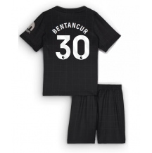 Tottenham Hotspur Rodrigo Bentancur #30 Uit tenue Kids 2025-26 Korte Mouwen (+ broek)