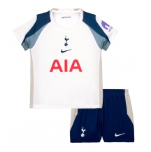 Tottenham Hotspur Thuis tenue Kids 2025-26 Korte Mouwen (+ broek)