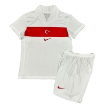 Turkey Thuis tenue Kids EK 2024 Korte Mouwen (+ broek)