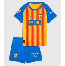 Valencia Derde tenue Kids 2025-26 Korte Mouwen (+ broek)