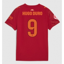 Valencia Hugo Duro #9 Uit tenue 2025-26 Korte Mouwen