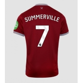 West Ham United Crysencio Summerville #7 Thuis tenue 2025-26 Korte Mouwen