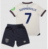 West Ham United Crysencio Summerville #7 Uit tenue Kids 2025-26 Korte Mouwen (+ broek)