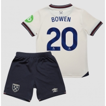 West Ham United Jarrod Bowen #20 Uit tenue Kids 2025-26 Korte Mouwen (+ broek)