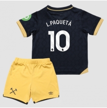 West Ham United Lucas Paqueta #10 Derde tenue Kids 2025-26 Korte Mouwen (+ broek)
