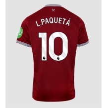 West Ham United Lucas Paqueta #10 Thuis tenue 2025-26 Korte Mouwen